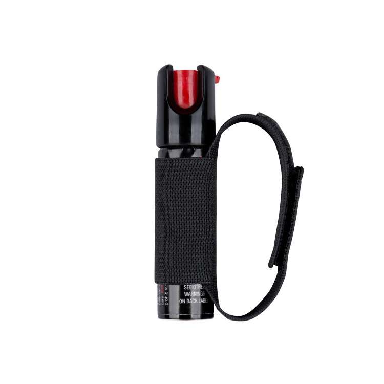 Obranný pepřový gel Runner s páskem na ruku, Sabre Red, černý, 20 ml