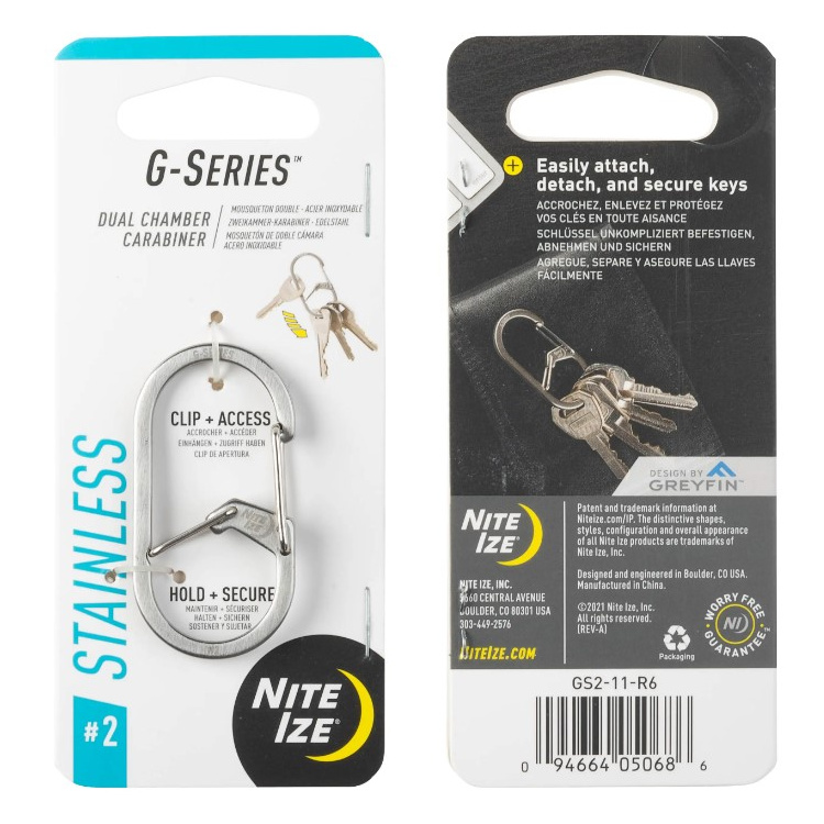 G-Series Dual Chamber Carabiner, Nite Ize