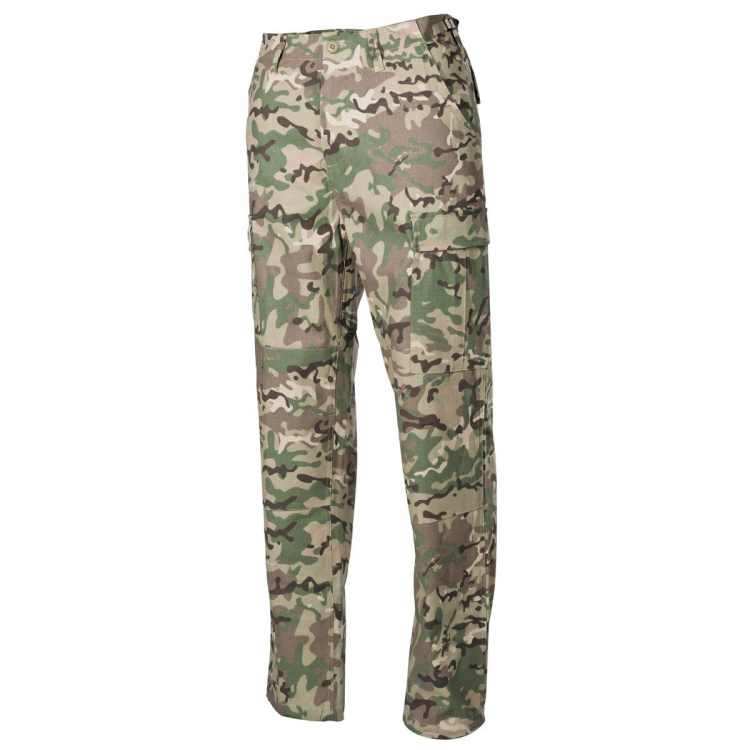 BDU US Combat Pants, MFH, Rip Stop, Operation Camo