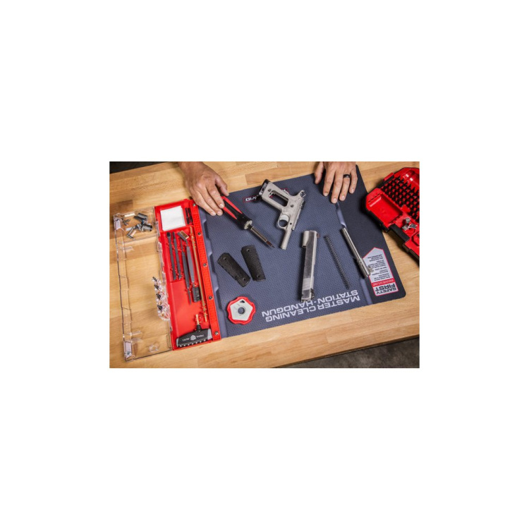 Čistící sada s podložkou Master Cleaning Station Handgun, Real Avid