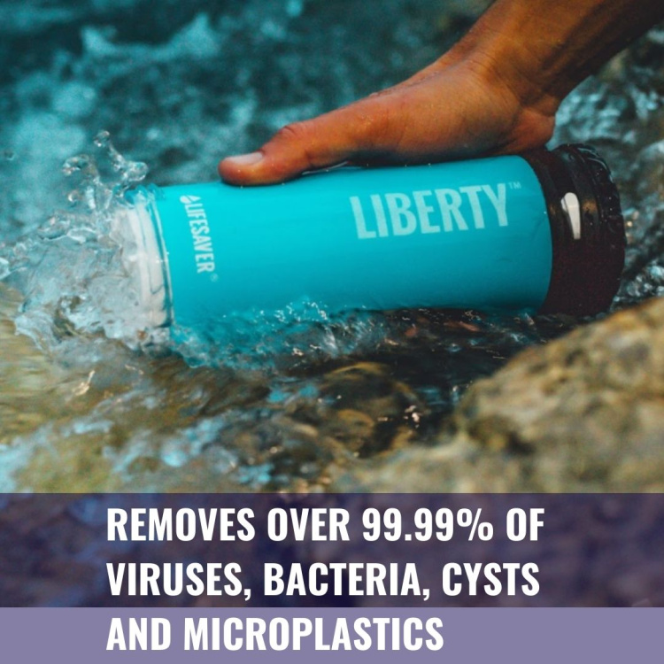 Water Purifier Bottle Liberty™, LifeSaver