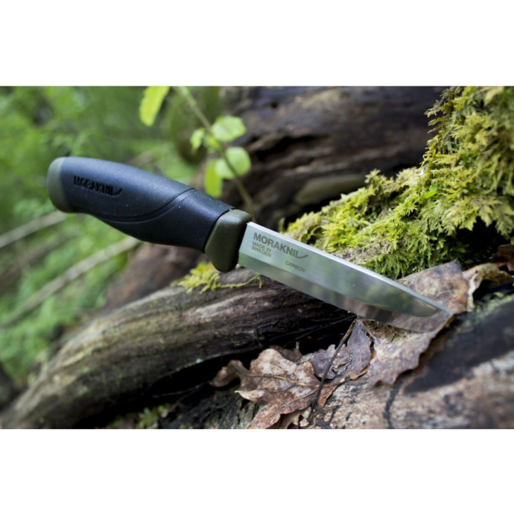 Companion HeavyDuty Knife, Morakniv, Carbon, Military Green
