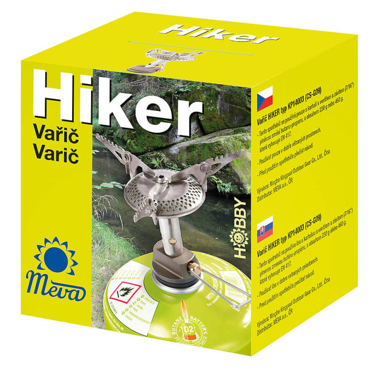Vařič Hiker, Meva, 2,4 kW, skládací