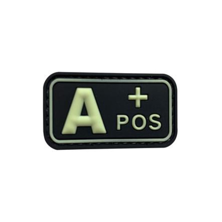 PVC patch blood type, Glow