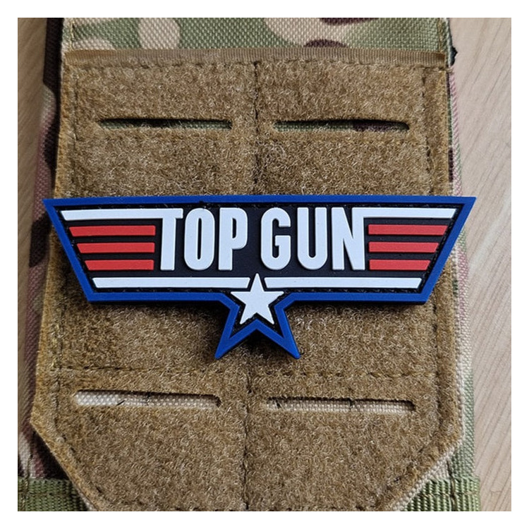 PVC patch TOP GUN