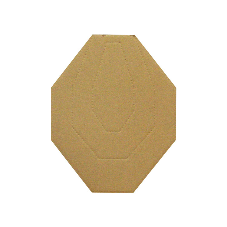 Shooting Target IPSC, 4SHOOTERS, brown-white, perforations on the brown side, 50 pcs