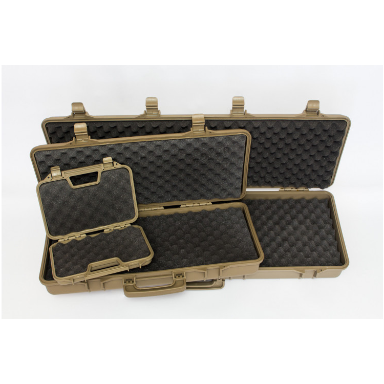 Detonics Professional Rugged Carbine Case with Foam 72 cm, Detonics, Beige