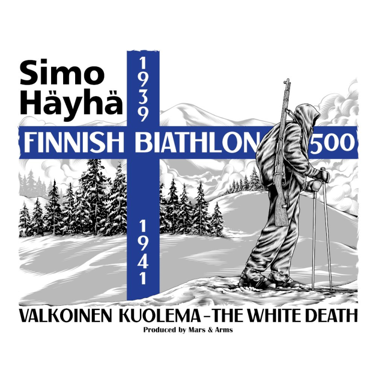 Army Triko Simo Häyhä - Bílá smrt, Mars &amp; Arms