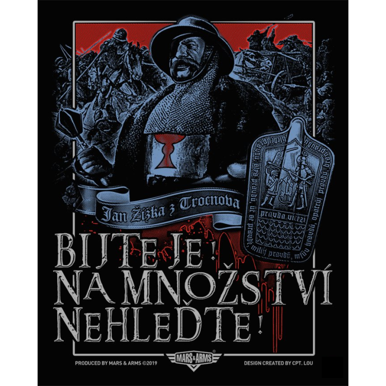 Army triko Žižka - Bijte je, Mars &amp; Arms