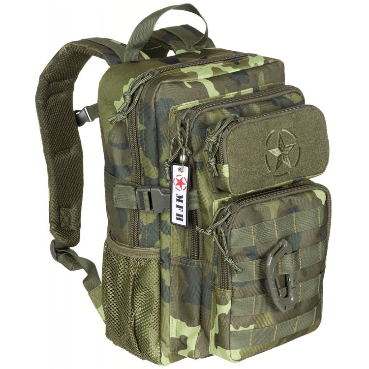 US Backpack, Assault, "Youngster", M 95 CZ camo, MFH