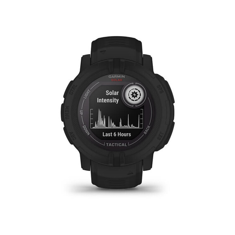 Chytré outdoorové hodinky Instinct® 2 Solar Tactical Edition, Garmin, Černá