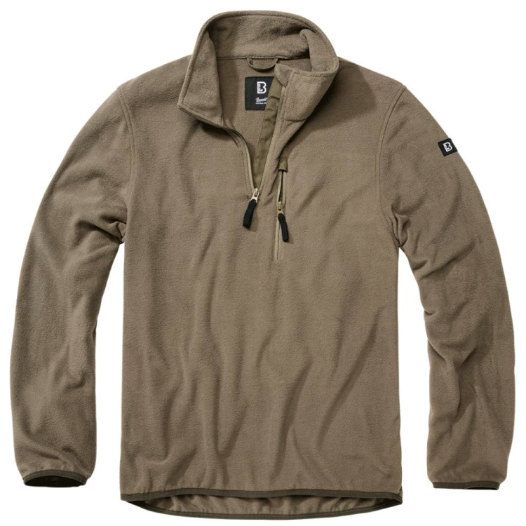 Troyer Fleece Sweatshirt, Brandit