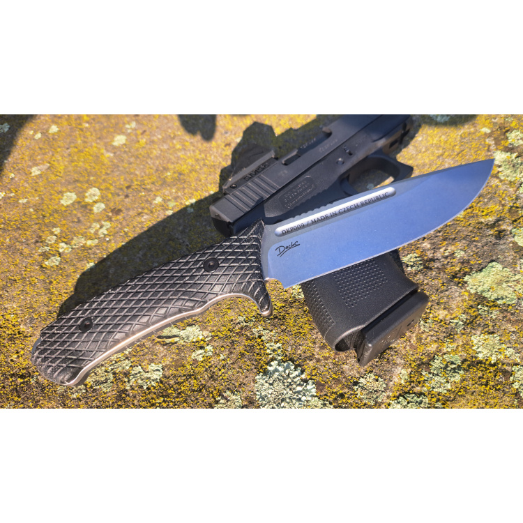 Erebus knife, Dachs Knives, Micarta