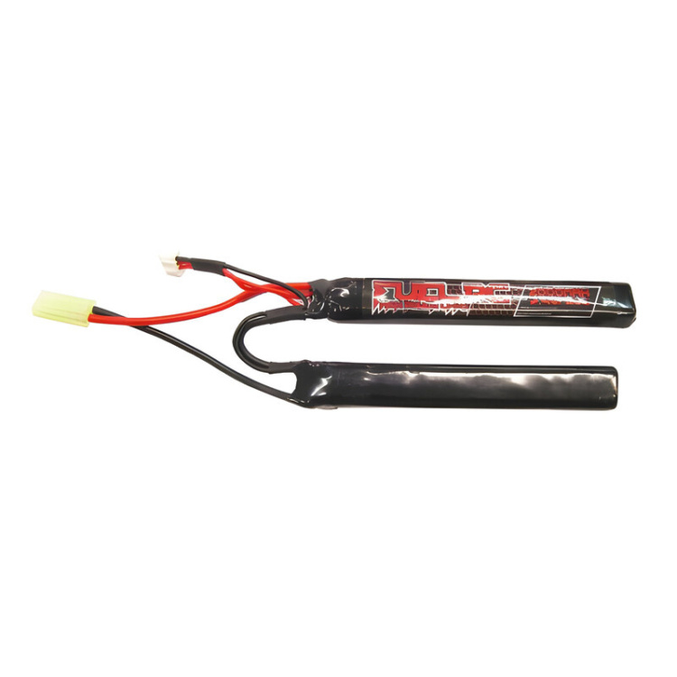 Fuel LiPo Battery 7,4 V / 2000 mAh 20C, Nunchuck CQB, mini Tamiya