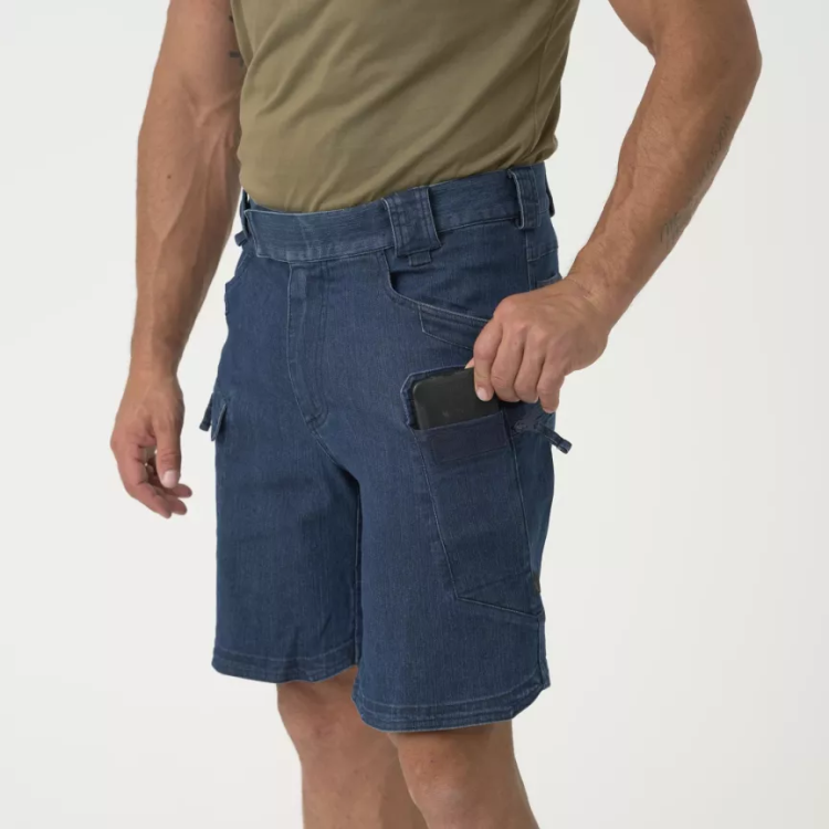 Urban Tactical Shorts 8.5", Denim Stretch, Helikon