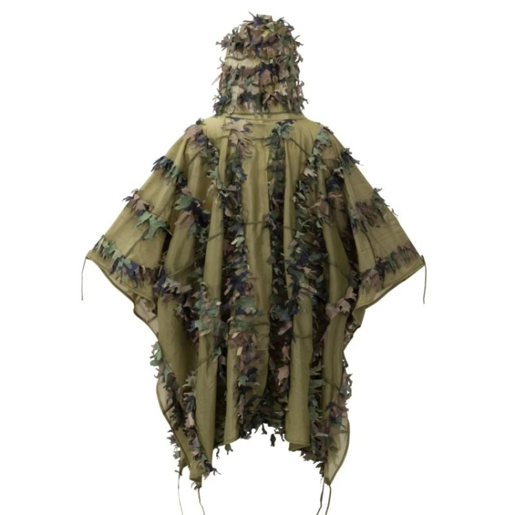 Leaf Ghillie Poncho®, Helikon