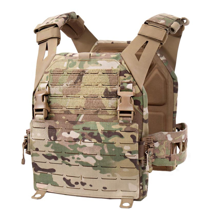 Low Profile Plate Carrier LPC V3, Warrior, Multicam