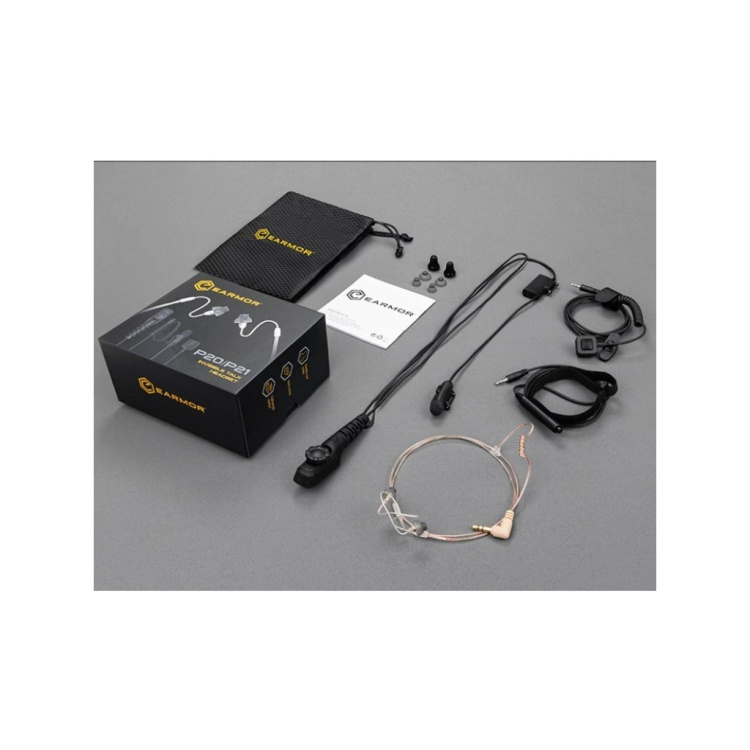 P21 Invisible Communication Earpiece (Dual earpiece), Earmor