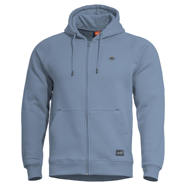 Phaeton Hood Zip Sweater, Pentagon