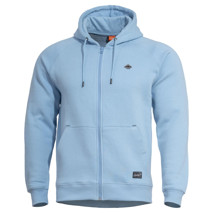 Phaeton Hood Zip Sweater, Pentagon