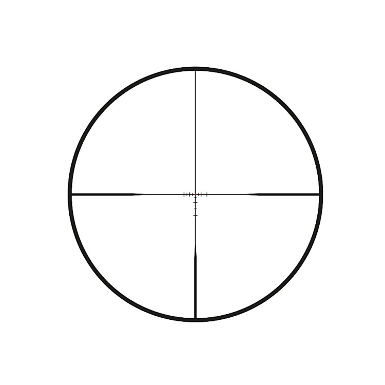 Rifle scope, Frontier 30 FD, 1-8x24, L4A FD fiber dot reticle, 30 mm tube, Hawke