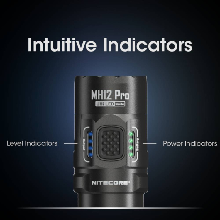 Tactical flashlight MH12 Pro, Nitecore