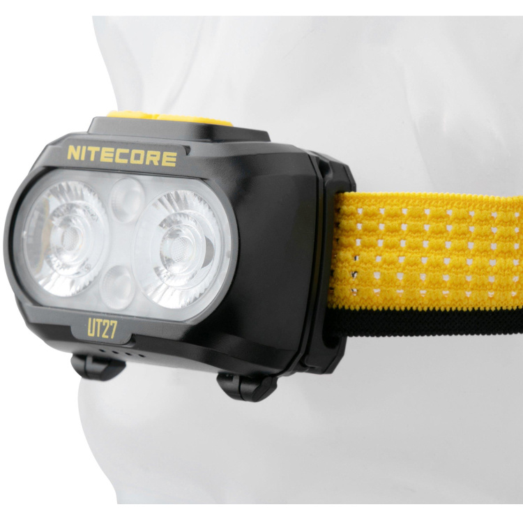 Headlamp UT27 800L with Dual Power Source, 800 lm, 160 m, Nitecore