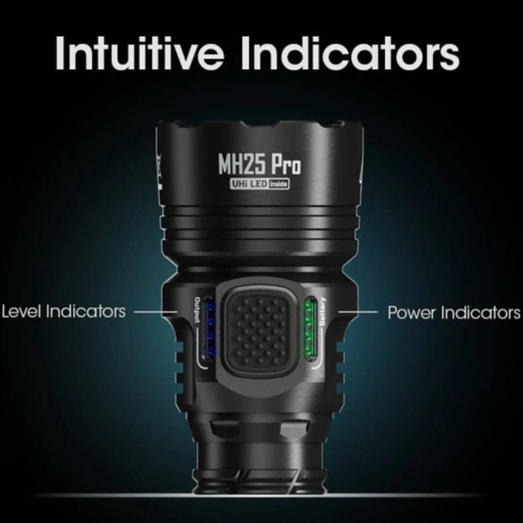 Taktická svítilna MH25 Pro, Nitecore
