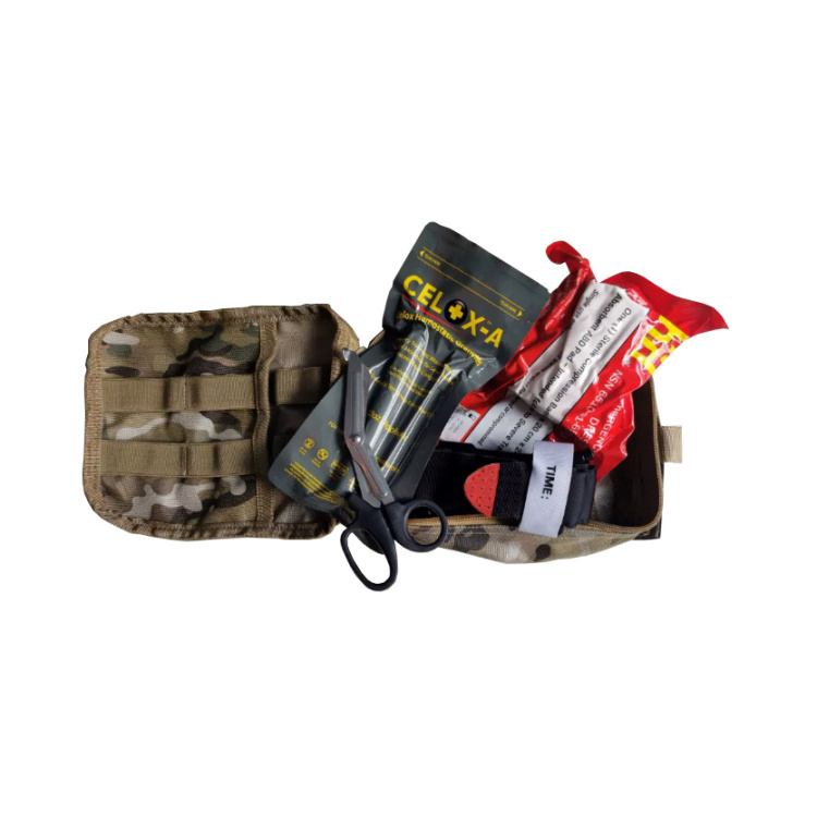First aid kit Severe Trauma set, case, Multicam, BCB