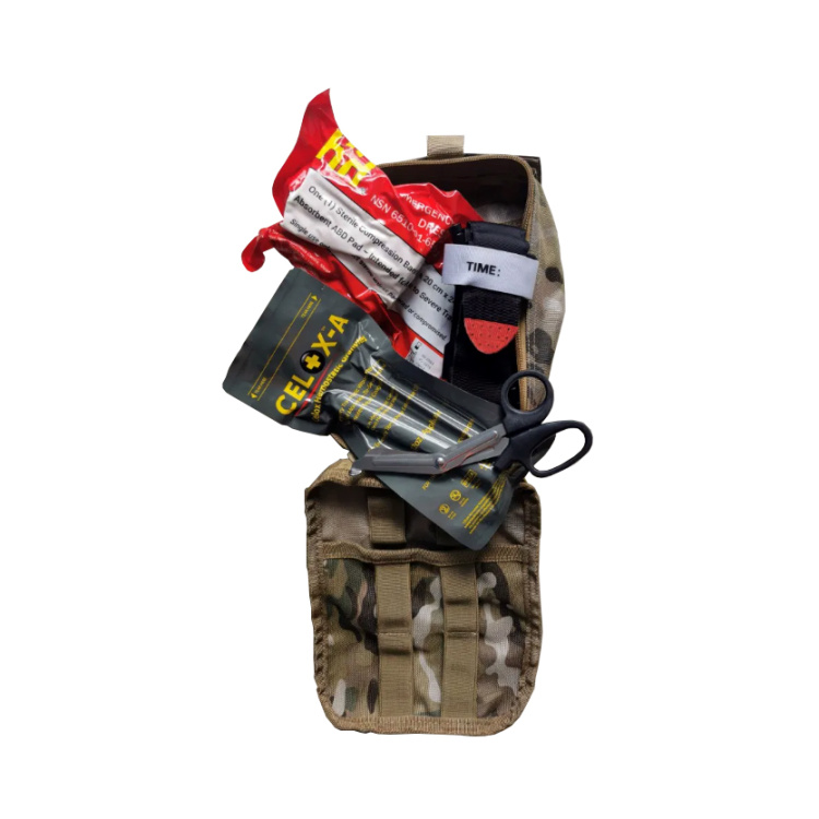 First aid kit Severe Trauma set, case, Multicam, BCB