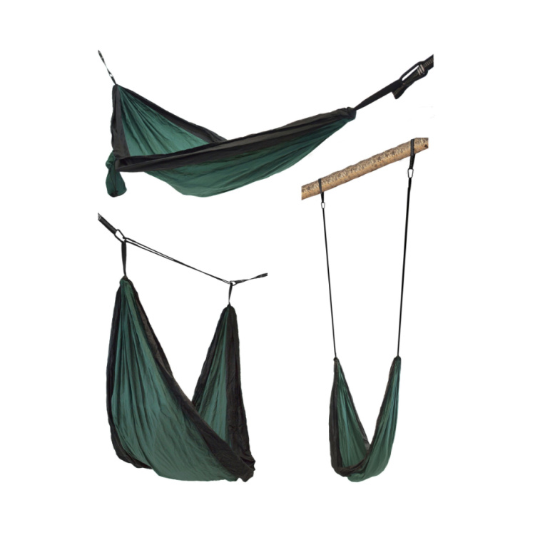 Houpací síť 'Swing-Sit-Relax', tmavě zelená, Origin Outdoors