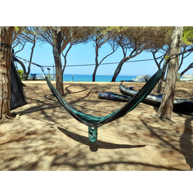 Houpací síť 'Swing-Sit-Relax', tmavě zelená, Origin Outdoors