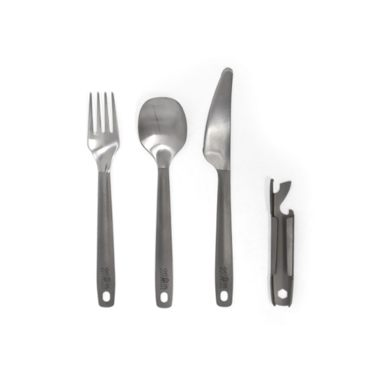 German Army Cutlery Titanium, Origin Outdoors