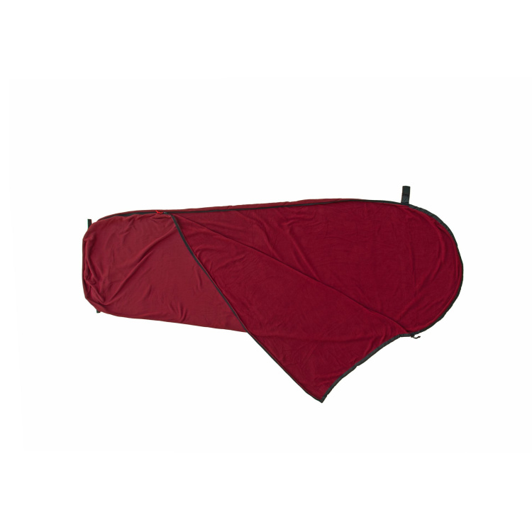 Microfleece sleeping bag liner, mummy shape, Origin Outdoors