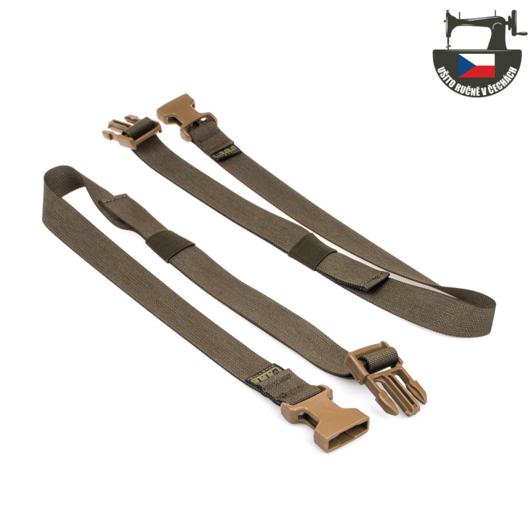 Fastex straps, 100 cm, set of 2, O.T.T.