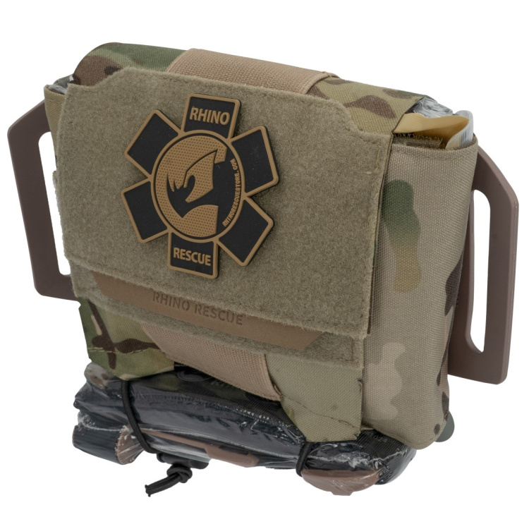 Rychloodnímatelná Lékárnička Quick Pulling IFAK, kompletní sada první pomoci, Rhino Rescue, MultiCam