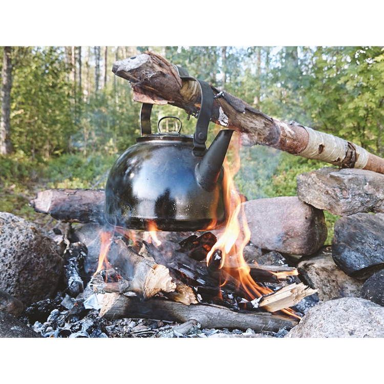 Kettle Campfire, Muurikka