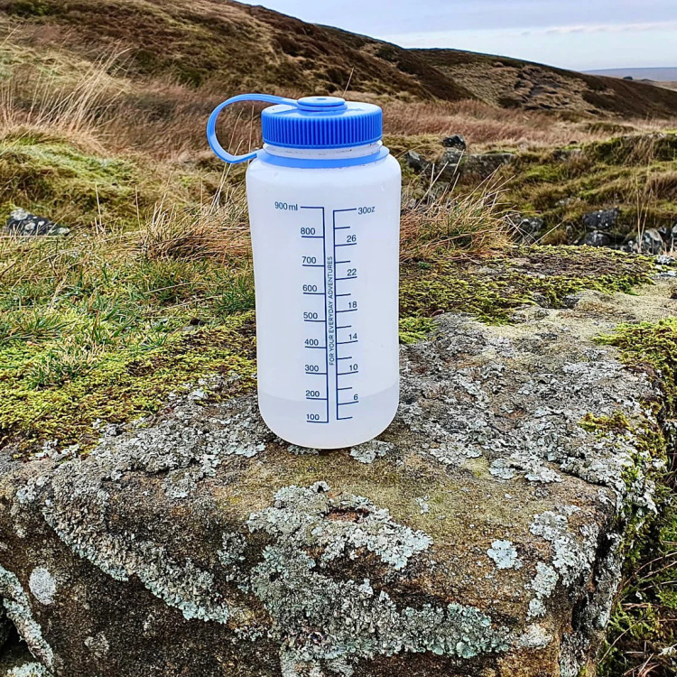 Outdoor HDPE Wide Mouth Bottles, Nalgene, Ultralite White