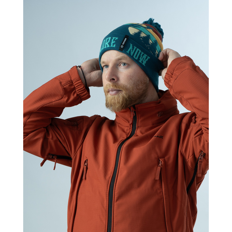 Sanctuary Deer Knit Beanie, Pentagon