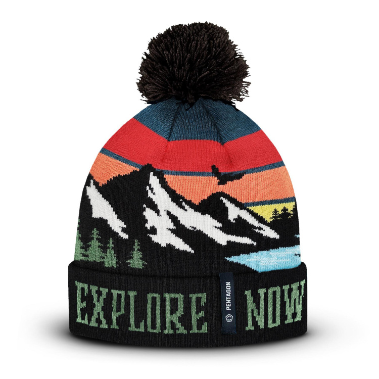 Sanctuary Mountain Knit Beanie, Pentagon