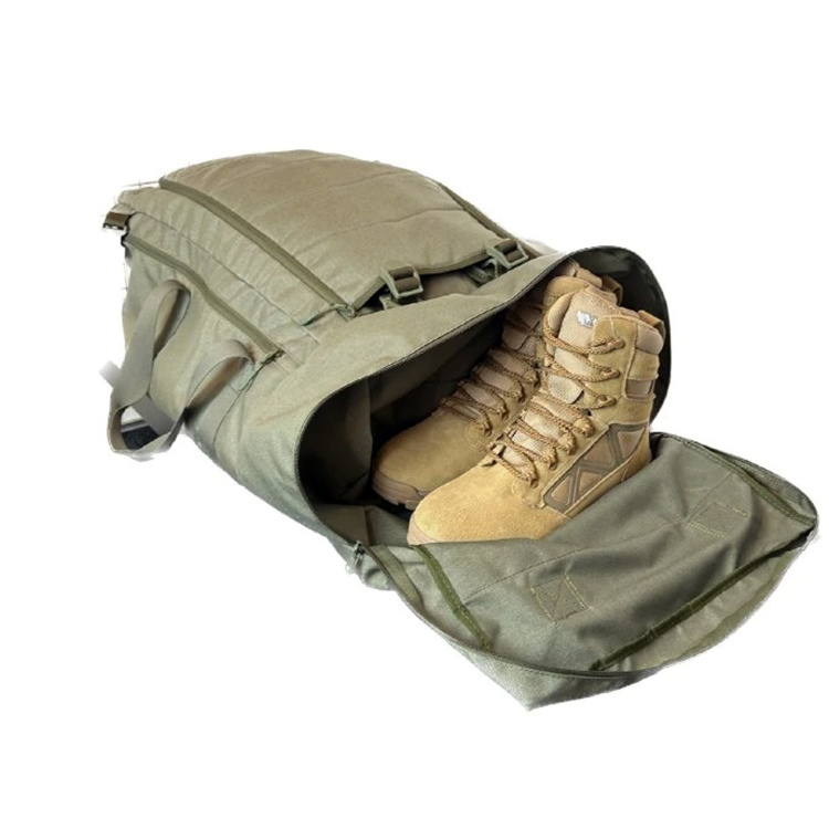 Rhino Travel Bag, 74L, Red Dot One, Green