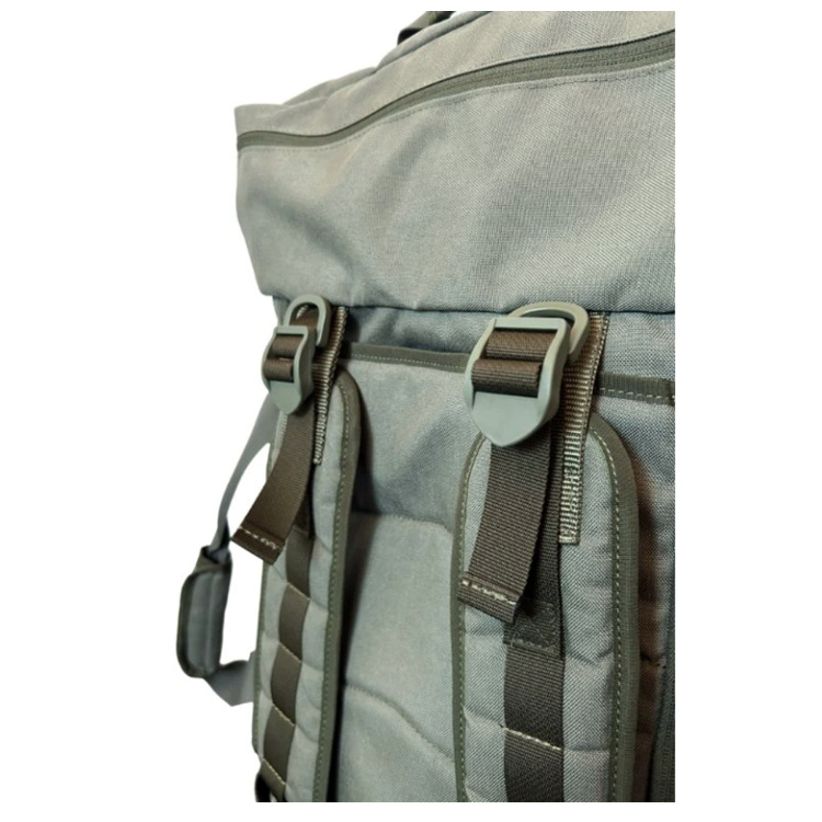 Rhino Travel Bag, 74L, Red Dot One, Green