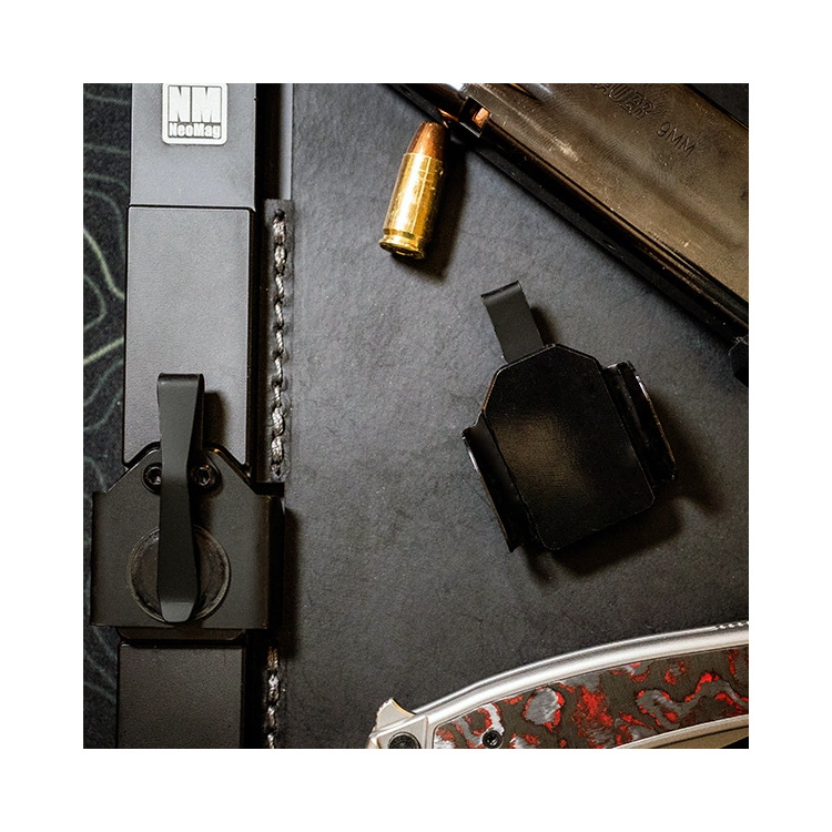 Magnetic magazine holder with small clip, Gen 2, NeoMag
