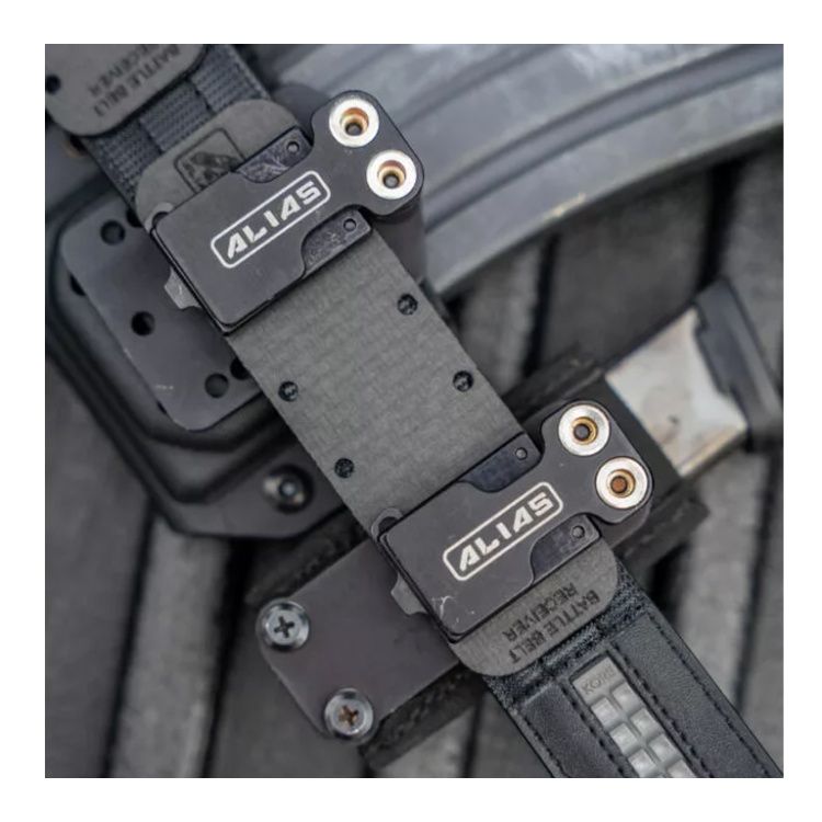 Alias plate with Velcro fastener for combat/tactical belt, NeoMag