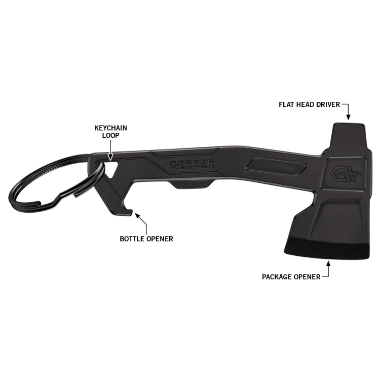 Multifunkční přívěsek Hatchet, Gerber