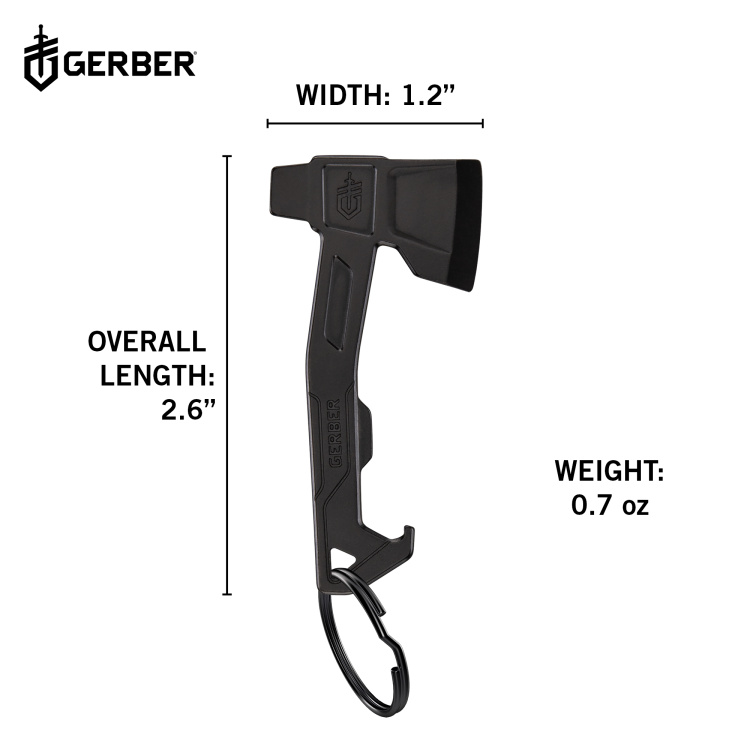 Multifunkční přívěsek Hatchet, Gerber