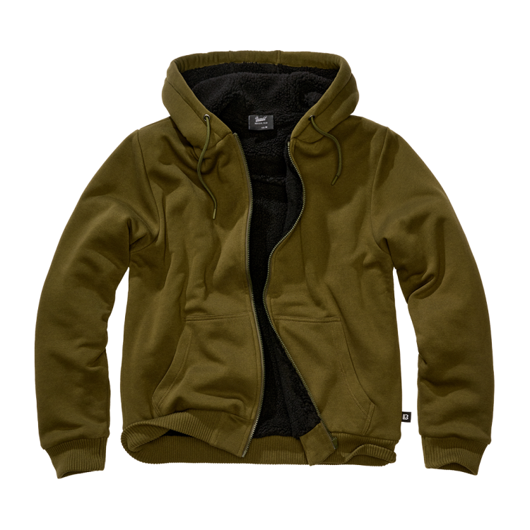 Sweatjacket Teddylining, Brandit