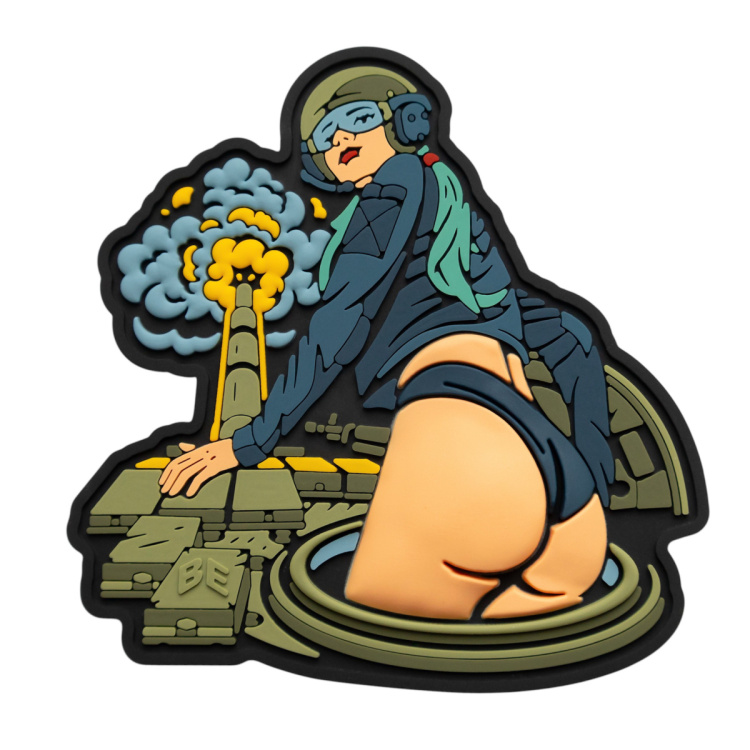 Brand Element PVC patch "Tank Girl"