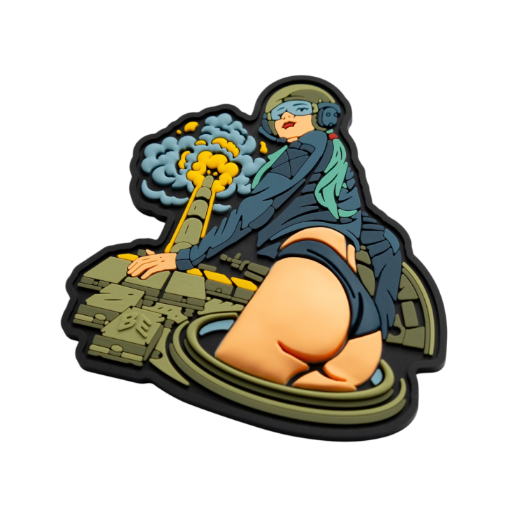 Brand Element PVC patch "Tank Girl"