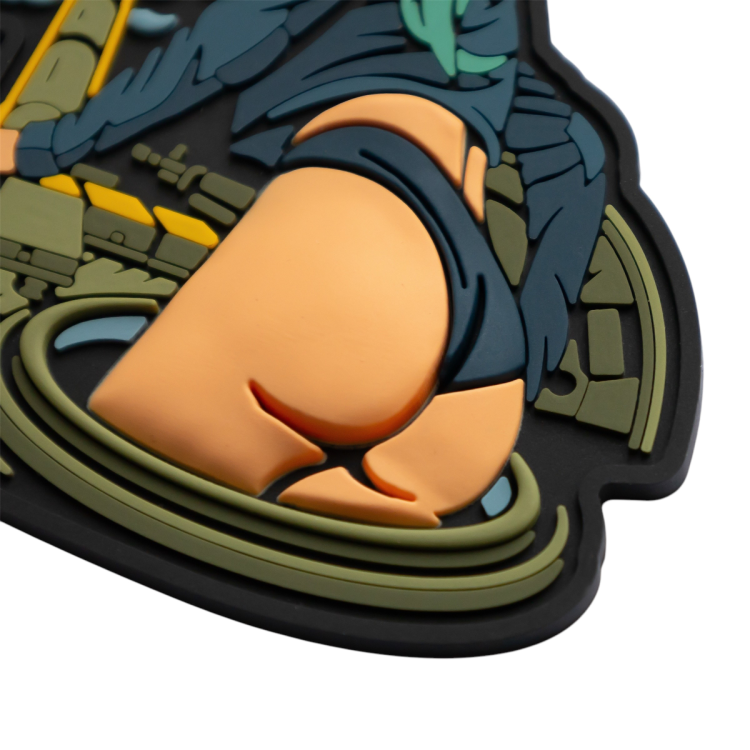 Brand Element PVC patch "Tank Girl"